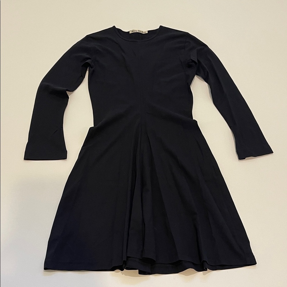 Acne Studios Black Long Sleeve Dress